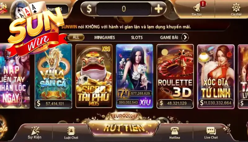 Kho Game Bài Sunwin Đổi Thưởng Đồ Sộ