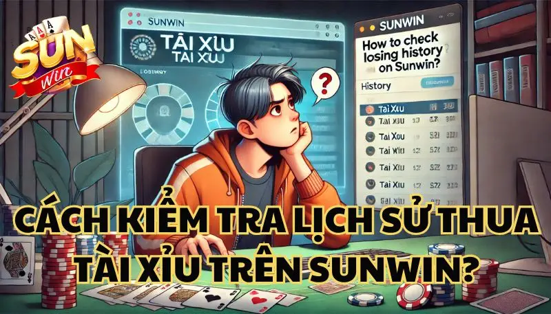 Cách kiểm tra lịch sử thua Tài Xỉu trên Sunwin