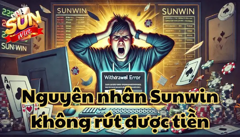 Nguyên nhân phổ biến khiến Sunwin không rút được tiền