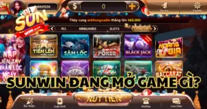 Sunwin Hiện Đang Mở Những Game Gì?